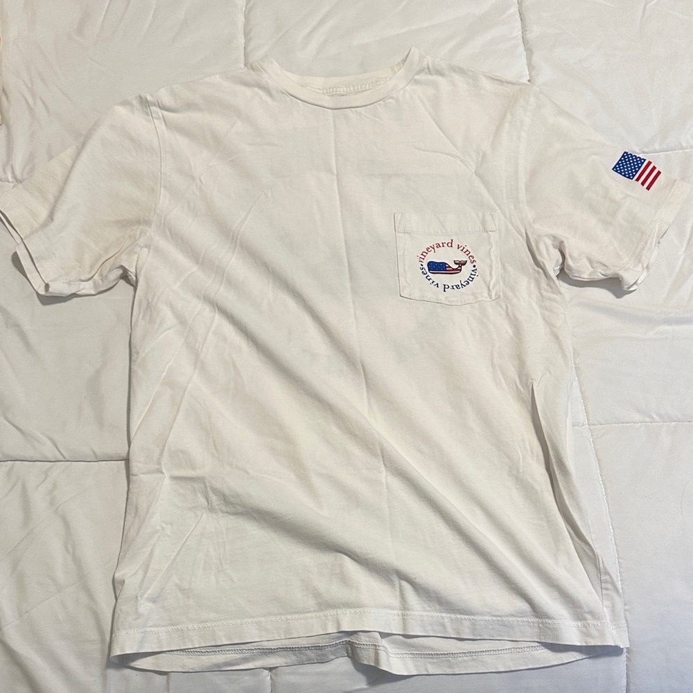 Vineyard Vines White Short Sleeve Tee